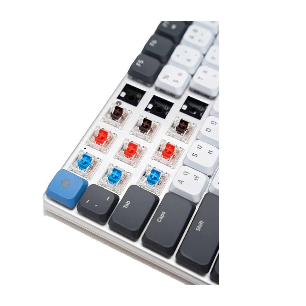 คีย์บอร์ดเกมมิ่ง Gconic A75 MKII Ultra Slim Mechanical Low profile Brown Switch (Eng/Th)