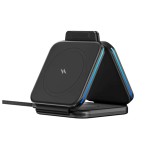 ที่ชาร์จไร้สาย AMAZINGthing 3-in-1 Wireless Charger Foldable Magnetic Pad 15W Explorer Pro Mag Black