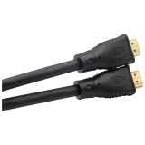 HP สาย HDMI to HDMI Cable (V2.1) High-Speed 48 Gpbs 8K 1M. Black (DHC-HD02-01M)