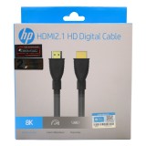 HP สาย HDMI to HDMI Cable (V2.1) High-Speed 48 Gpbs 8K 3M. Black (DHC-HD02-03M)