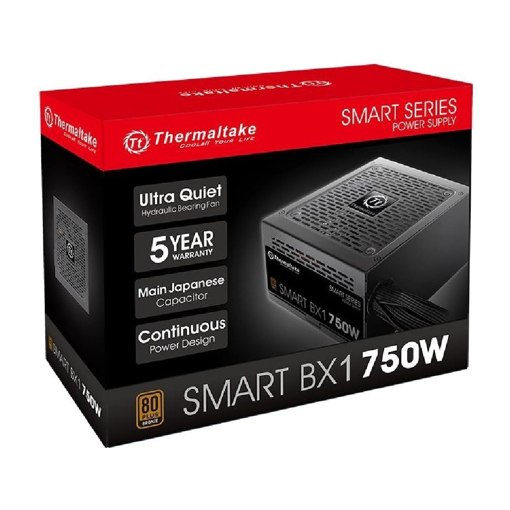 พาวเวอร์ซัพพลาย Thermaltake Smart BX1 750Watt (PS-SPD-0750NNFABE-4)