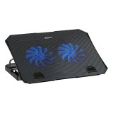 พัดลมระบายความร้อน Signo LED Gaming Cooling Pad SPENCER CP-511 Black