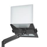 แท่นวางโน้ตบุ๊ค Liv Laptop Holder for Monitor Arm Black