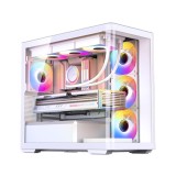 เคสคอมพิวเตอร์ Jonsbo D300 White