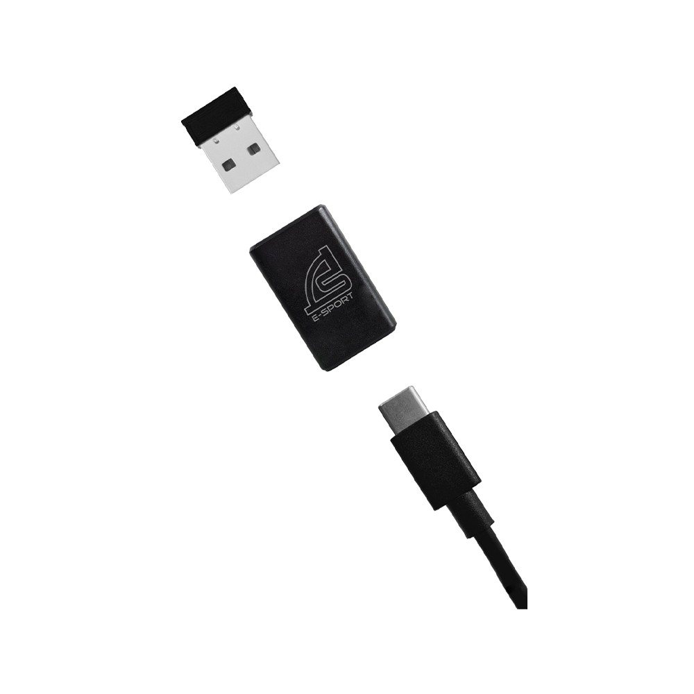 เมาส์เกมมิ่ง Signo Wireless Macro VORKEN WG-903BLK Black