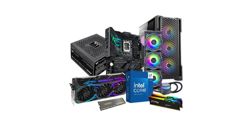 4080 Computer Case เคสคอมพิวเตอร์ Computer Set - RTX 4080 SUPER SET1