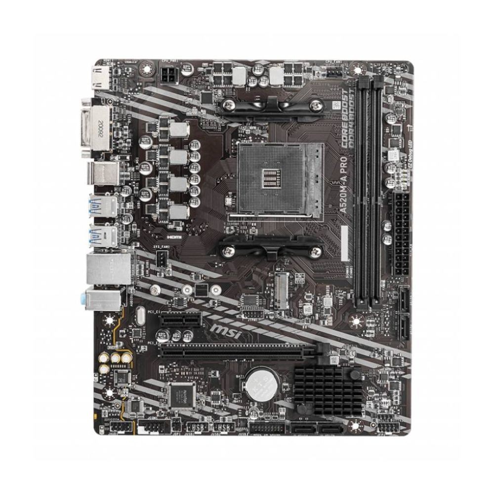 เมนบอร์ด MSI A520M-A PRO AM4