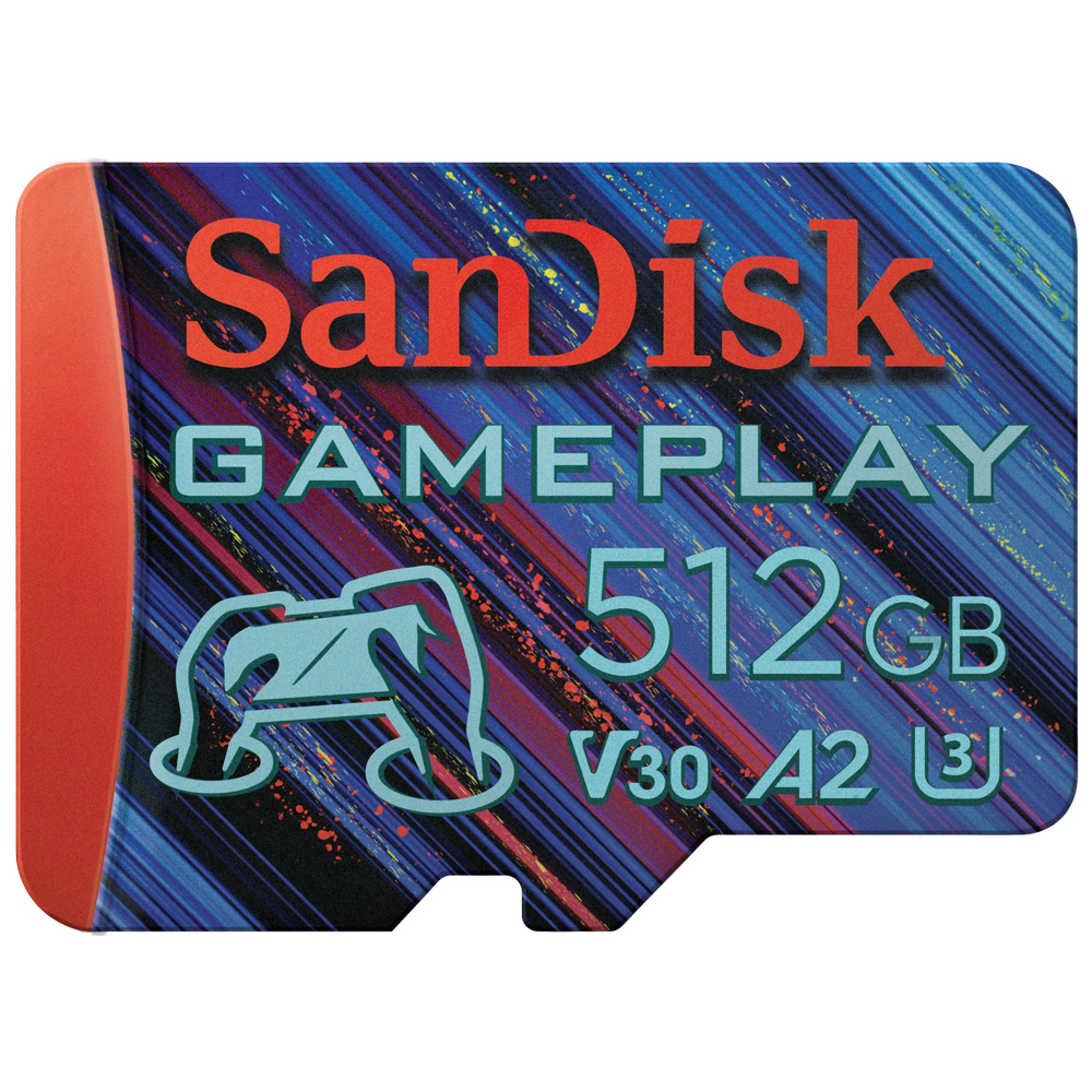 SanDisk MicroSDXC ความจุ 512GB Gameplay