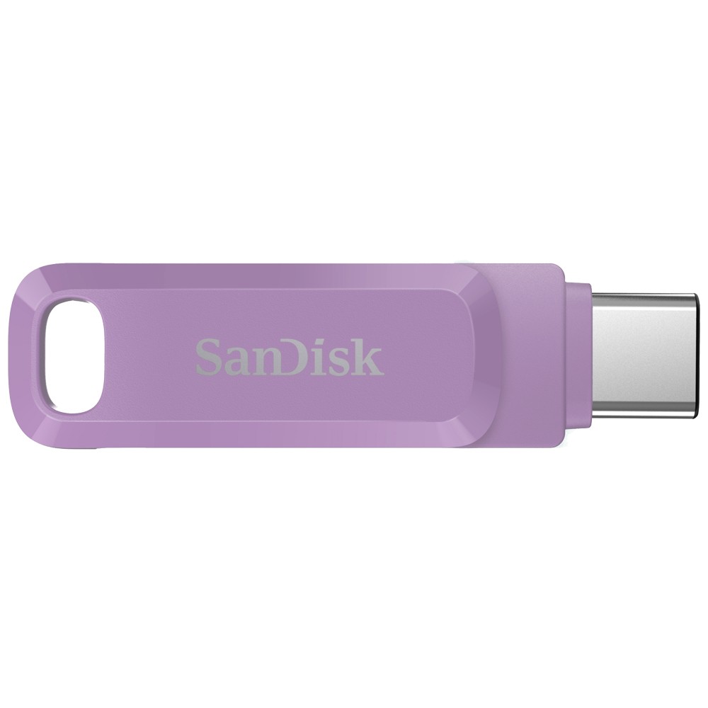 แฟลชไดร์ฟ SanDisk Ultra Dual Drive Go USB Type-C 64GB Lavender Purple (SDDDC3-064G-G46L)