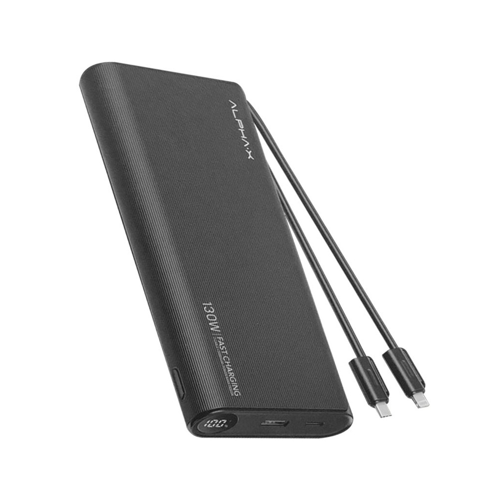 พาวเวอร์แบงค์ ALPHA 20,000 mAh C130W-PD Black