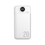 พาวเวอร์แบงค์ ASAKI 20,000 mAh A-B3523 White