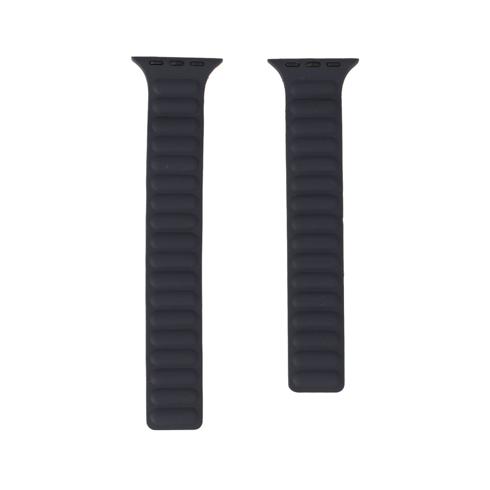 Blue Box สาย Apple Watch Strap Series 6,7,8,9,SE1,SE2,Ultra (44/45/49mm) Leather Link Navy