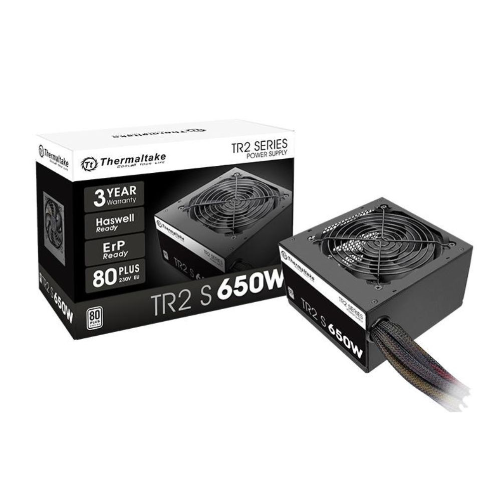 พาวเวอร์ซัพพลาย Thermaltake TR2 S 650Watts (PS-TRS-0650NNSAWE-2)