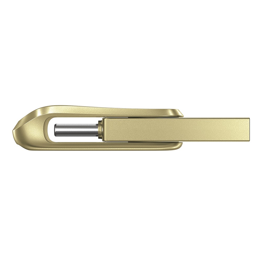 แฟลชไดร์ฟSanDisk Ultra Dual Drive Luxe USB 3.2 Type-C 256GB Gold (SDDDC4-256G-G46GD)