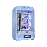 เคสคอมพิวเตอร์ Thermaltake The Tower 300 Hydrangea Blue Micro Tower