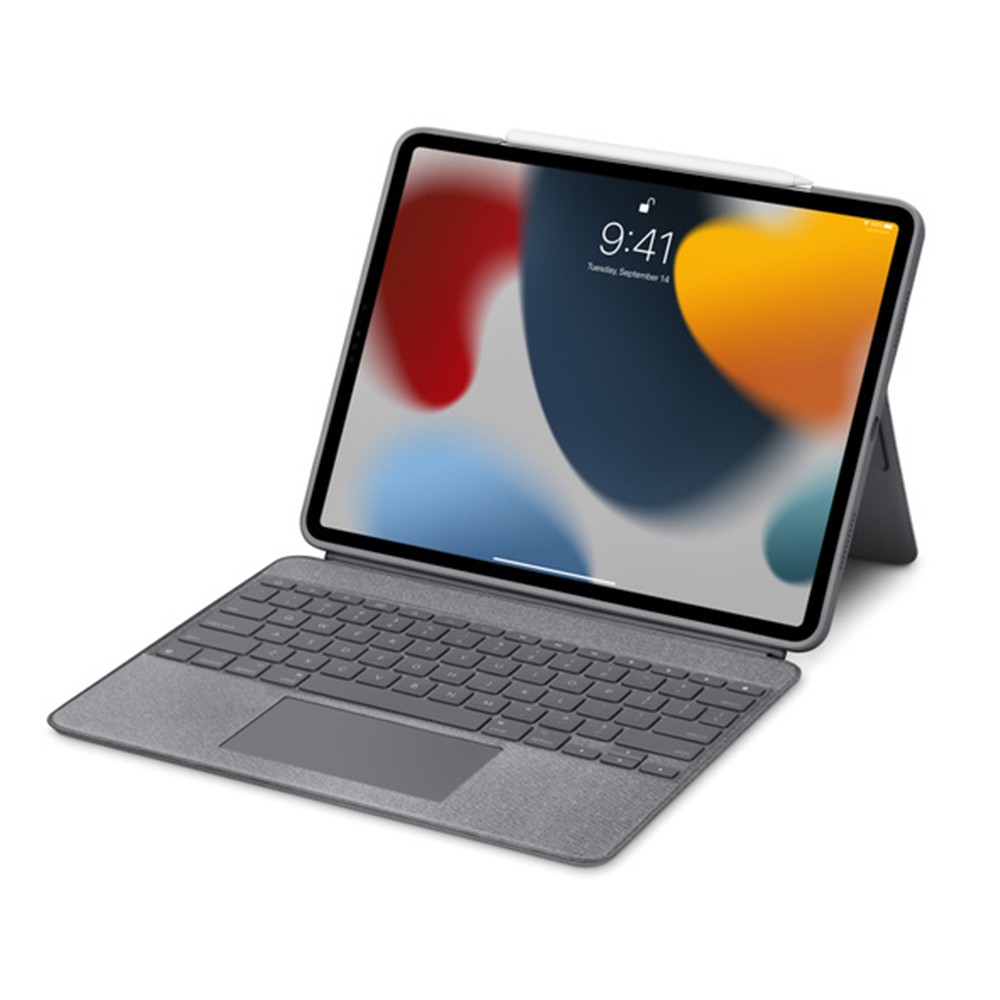 เคส Logitech iPad Pro 12.9" (2022) Combo Touch Grey