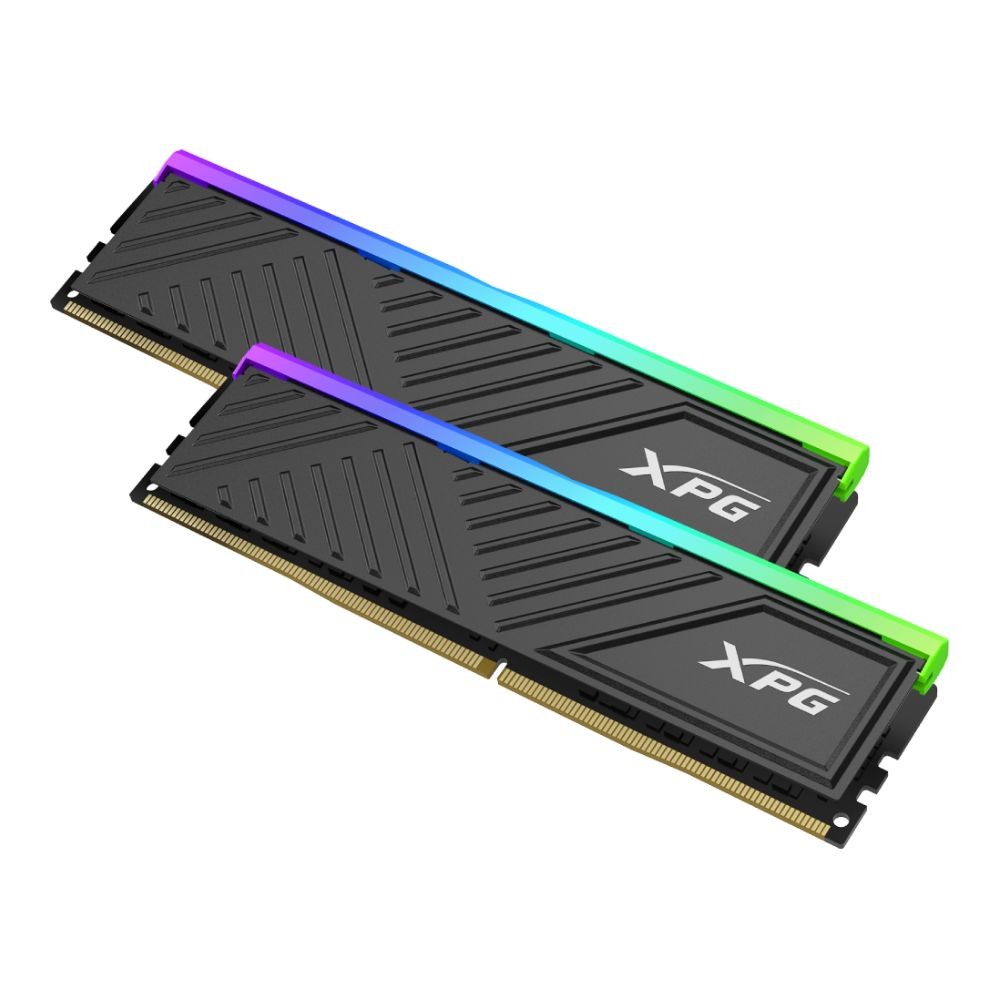 แรมพีซี ADATA DDR4 32GB/3200MHz (2x16GB) RGB GAMMIX X D35G RGB Black (AX4U320016G16A-DTBKD35G)