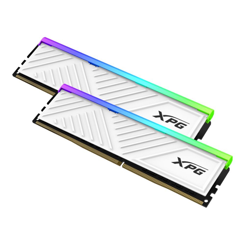 แรมพีซี ADATA DDR4 32GB/3200MHz (2x16GB) RGB GAMMIX X D35G RGB White (AX4U320016G16A-DTWHD35G)