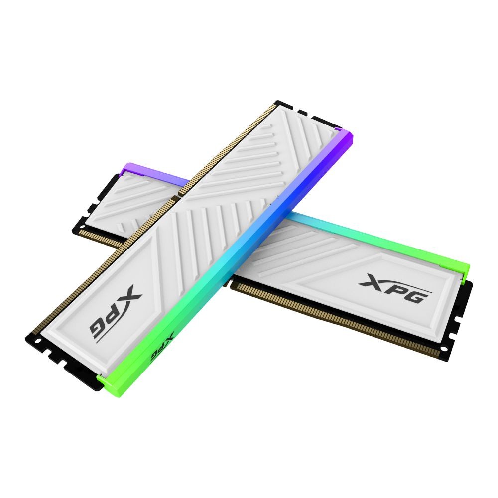 แรมพีซี ADATA DDR4 32GB/3200MHz (2x16GB) RGB GAMMIX X D35G RGB White (AX4U320016G16A-DTWHD35G)