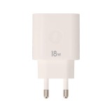 อะแดปเตอร์ QPLUS Wall USB Charger 1 USB-A (QC3.0A/18W) White (HX01) (TISI)