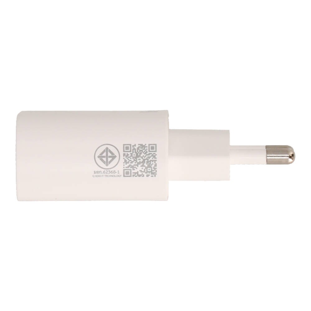 อะแดปเตอร์ QPLUS Wall USB Charger 1 USB-A (QC3.0A/18W) White (HX01) (TISI)