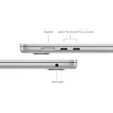 Apple MacBook Air 15 : M3 chip 8C CPU/10C GPU/16GB/512GB - Silver (2024)