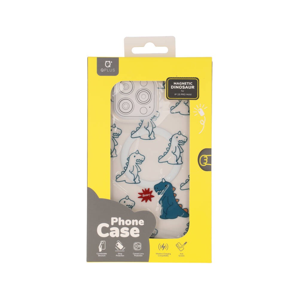 เคส QPLUS iPhone 15 Pro Max with Magsafe Dinosaur