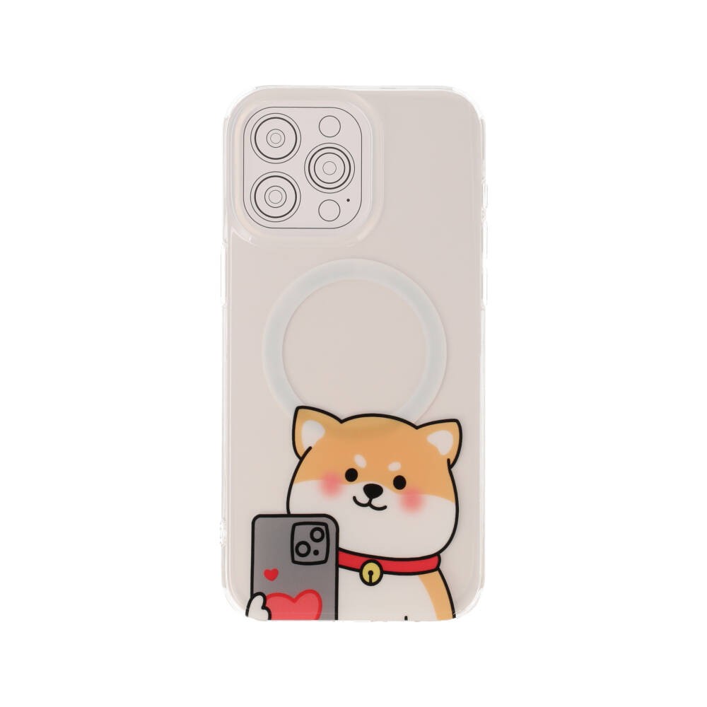 เคส QPLUS iPhone 15 Pro Max with Magsafe Shiba In Love