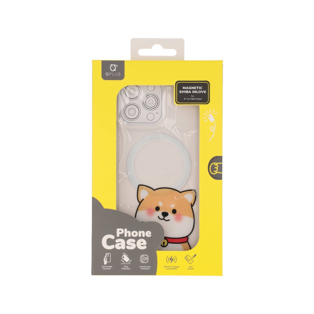 เคส QPLUS iPhone 15 Pro Max with Magsafe Shiba In Love