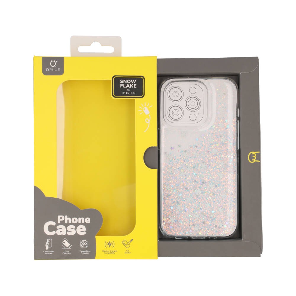 เคส QPLUS iPhone 15 Pro Snow Flake