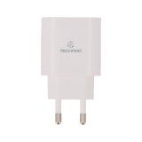 อะแดปเตอร์ TECHPRO Wall USB Charger 1 USB-C (PD25W/PSS) White (APP-25) (TISI)