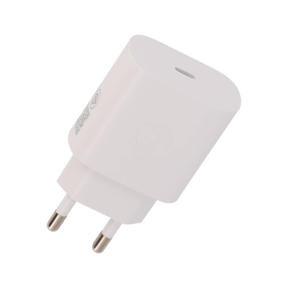 อะแดปเตอร์ TECHPRO Wall USB Charger 1 USB-C (PD25W/PSS) White (APP-25) (TISI)