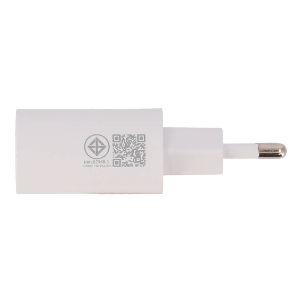 อะแดปเตอร์ TECHPRO Wall USB Charger 1 USB-C (PD25W/PSS) White (APP-25) (TISI)