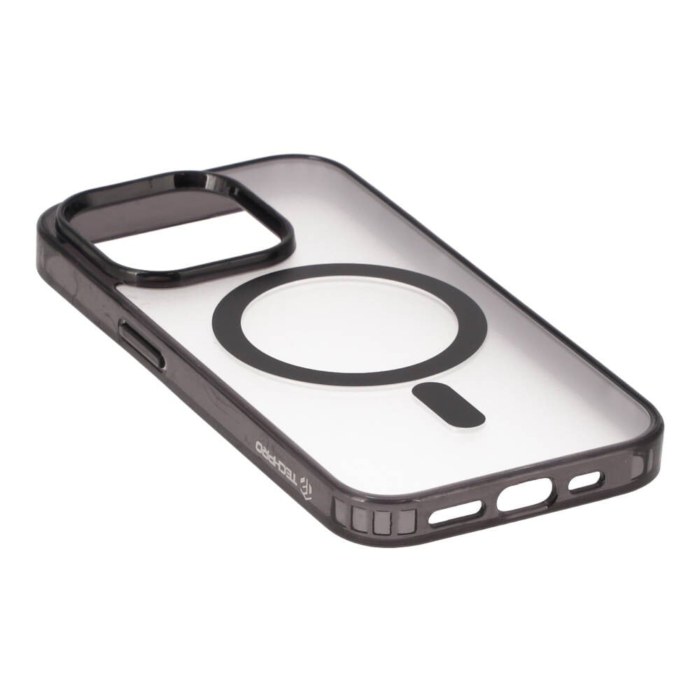 เคส TECHPRO iPhone 15 Pro with Magnetic Black Shading bumper