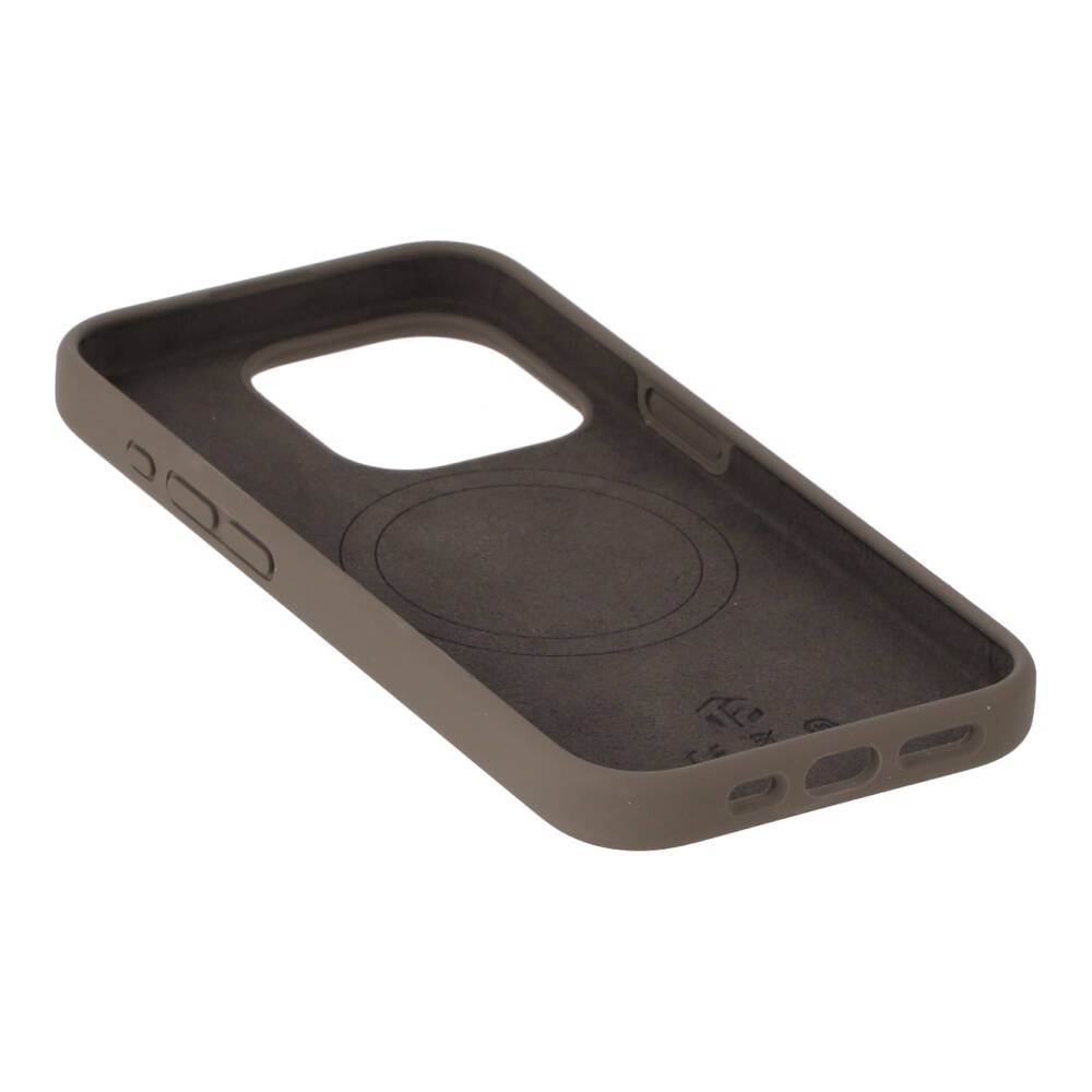 เคส TECHPRO iPhone 15 Pro Silicone with Magsafe Coffee Brown