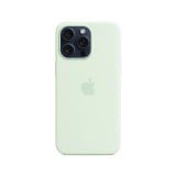 Apple iPhone 15 Pro Silicone Case with MagSafe - Soft Mint