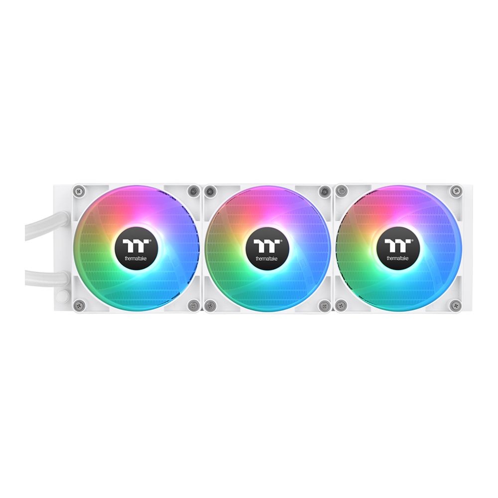 ชุดระบายความร้อนซีพียู THERMALTAKE TH360 V2 ARGB Sync CPU Liquid Cooler Snow (CL-W365-PL12SW-A)