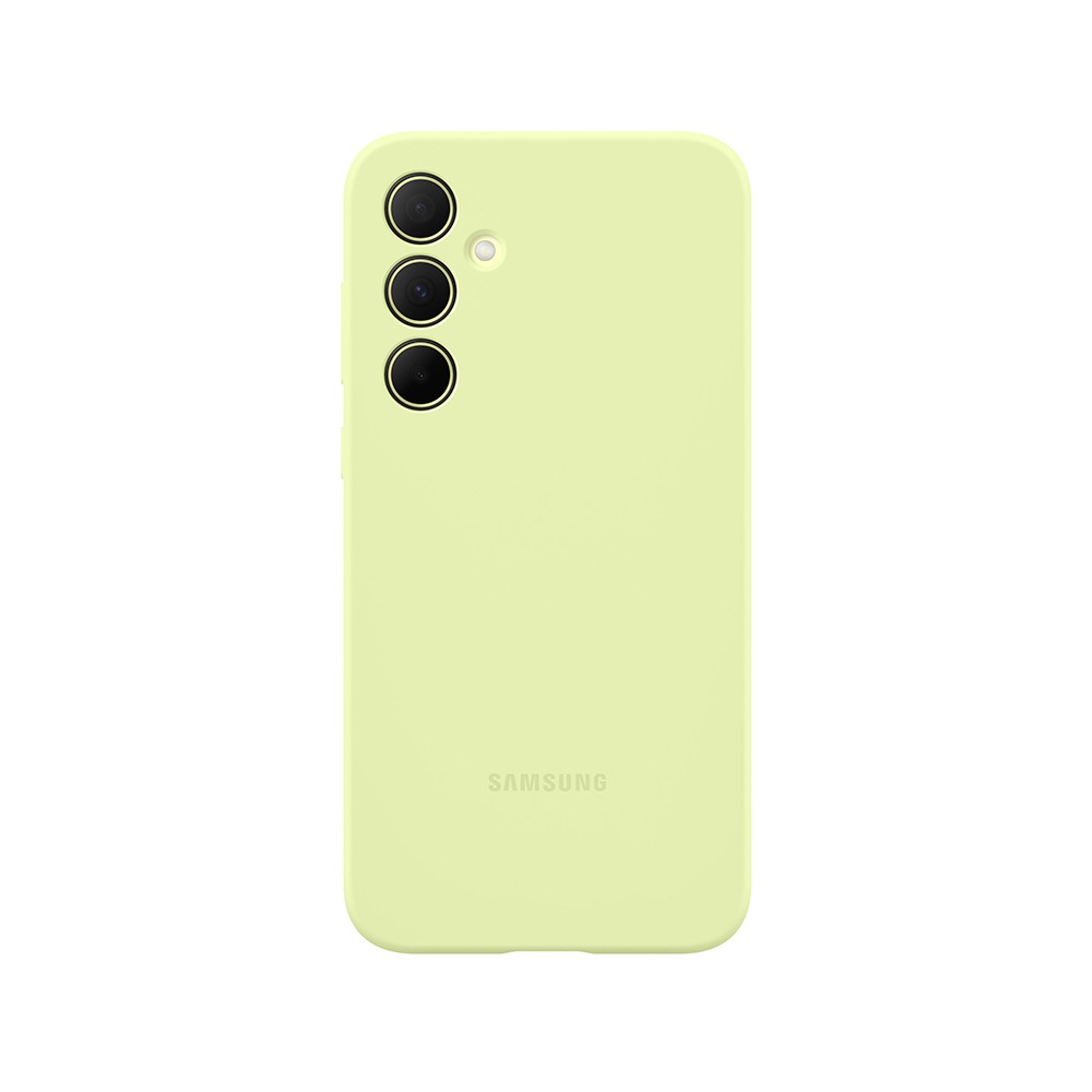 เคส Samsung Galaxy A55 Silicone Lime