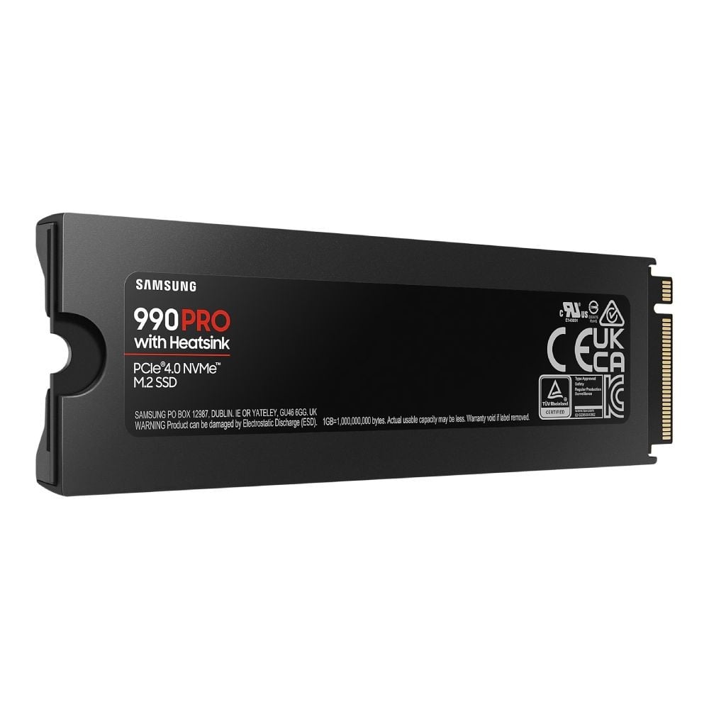 การ์ดเอสเอสดี Samsung SSD 2TB 990 PRO Heatsink (MZ-V9P2T0CW)