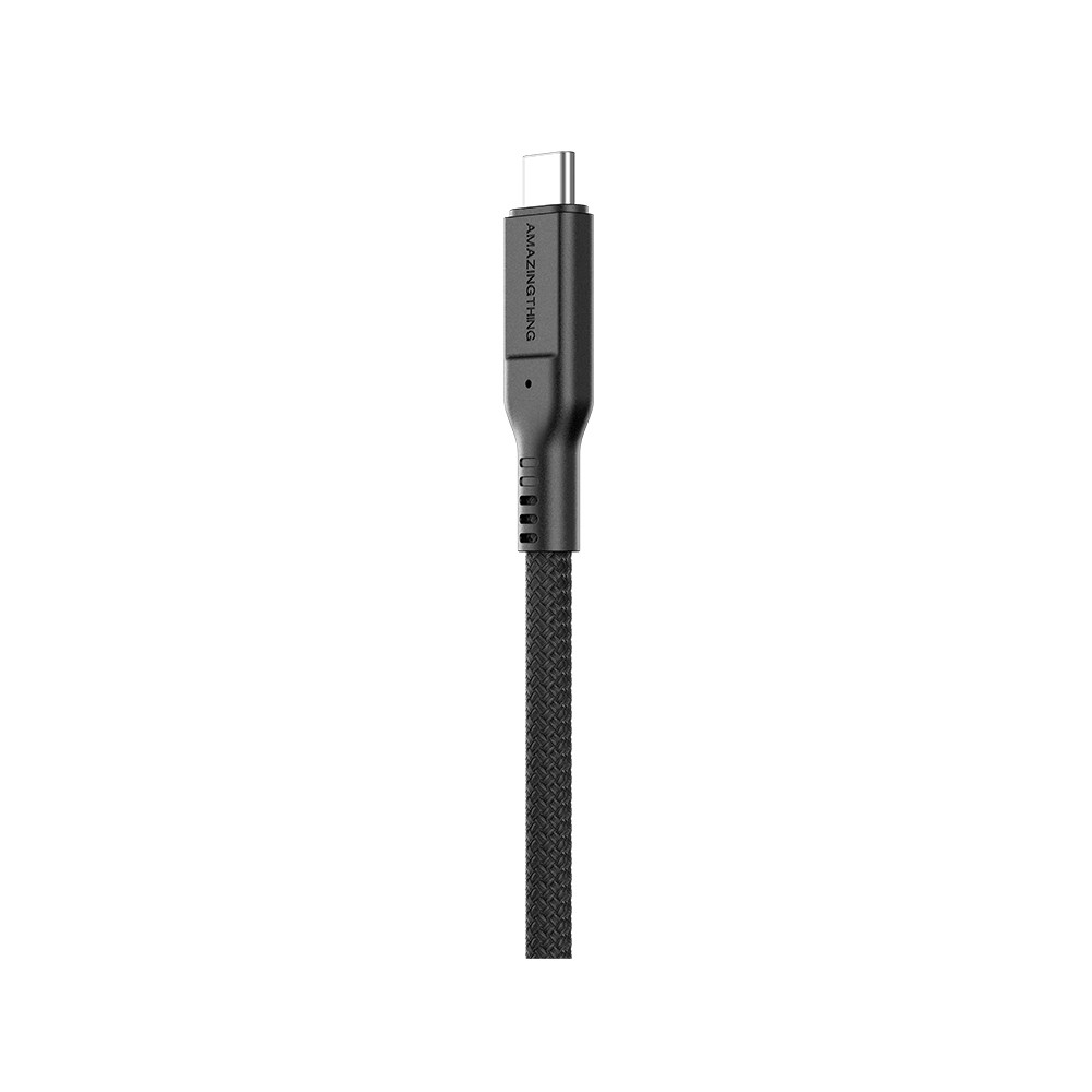 สายชาร์จ AMAZINGthing USB-C to USB-C Cable 240W Thunder Pro 1.2M Black