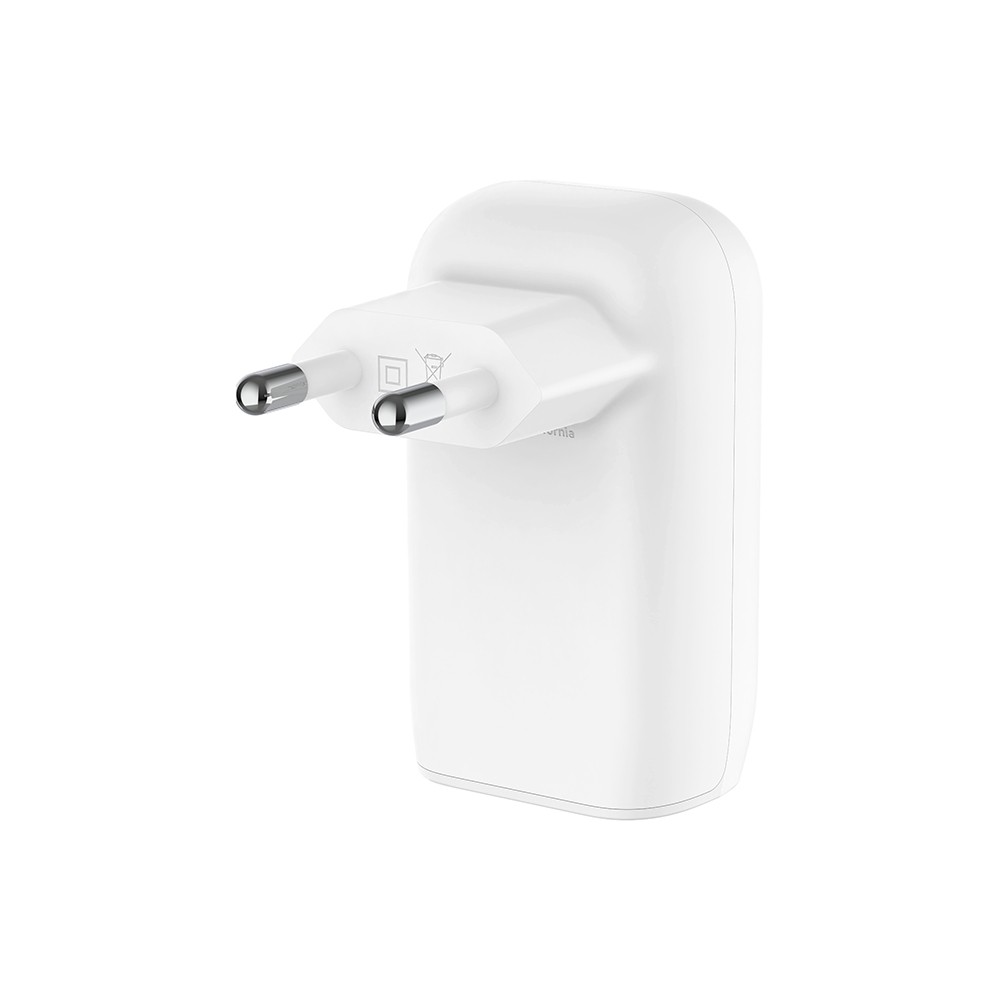 อะแดปเตอร์ Belkin Wall USB Charger 3 USB-C (PD67W) White (WCC002thWH) (TISI)