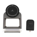 แท่นชาร์จไร้สาย TITANV 3-in-1 Wireless Charger Light Stand Dark Grey