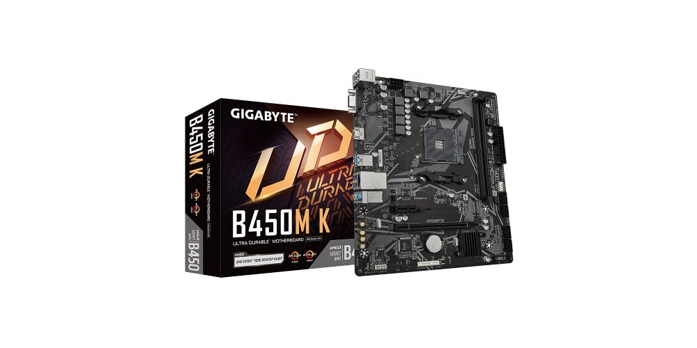  Gigabyte B450M K rev 2 0 Mainboard AM4