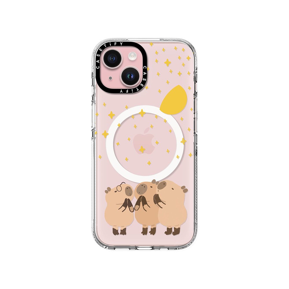 เคส Casetify iPhone 15 Magsafe - WishingCapybara
