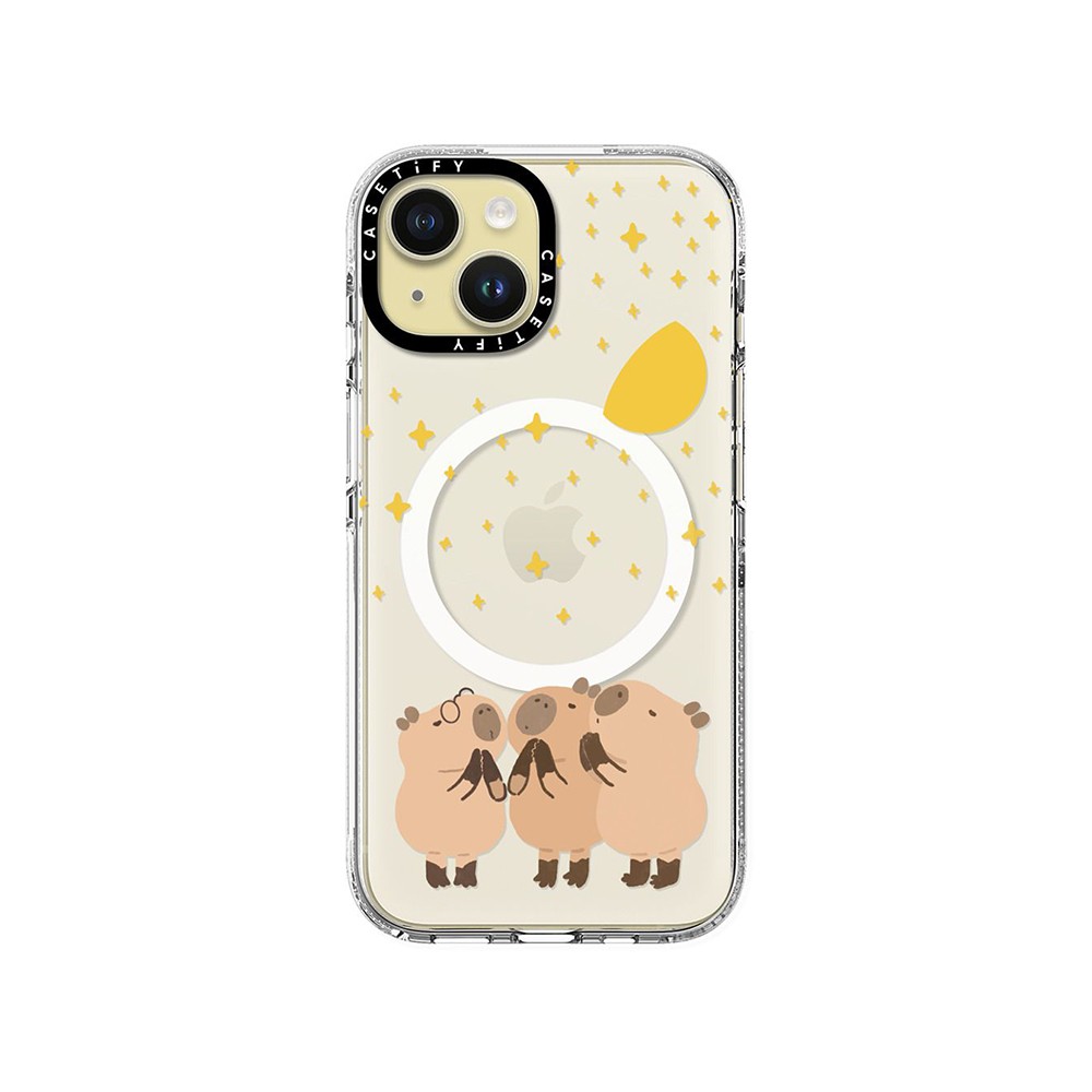 เคส Casetify iPhone 15 Magsafe - WishingCapybara