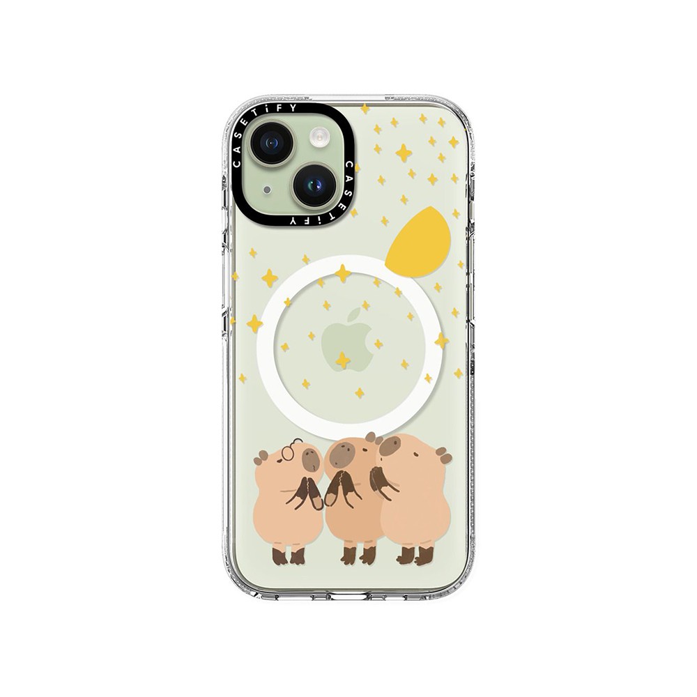 เคส Casetify iPhone 15 Magsafe - WishingCapybara