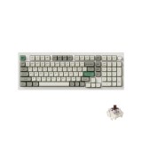 คีย์บอร์ดเกมมิ่ง Keychron Q5 Max Swappable RGB Backlight Knob Version White - Brown Switch