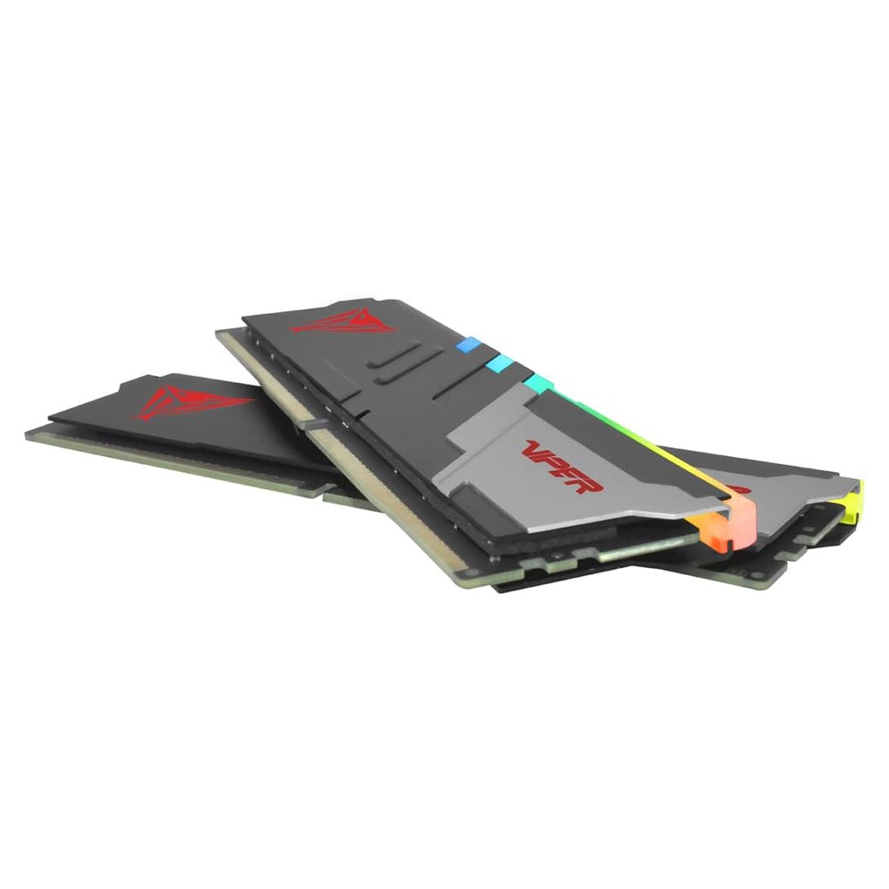 แรมพีซี Patriot Viper DDR5 32GB/6000MHz.CL36 (2x16GB) RGB VENOM UDIMM KIT (PVVR532G600C36K)