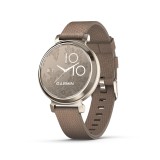 สมาร์ทวอทช์ Garmin Lily 2 Classic Cream Gold with Coffee Nylon Band