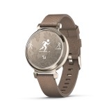 สมาร์ทวอทช์ Garmin Lily 2 Classic Cream Gold with Coffee Nylon Band